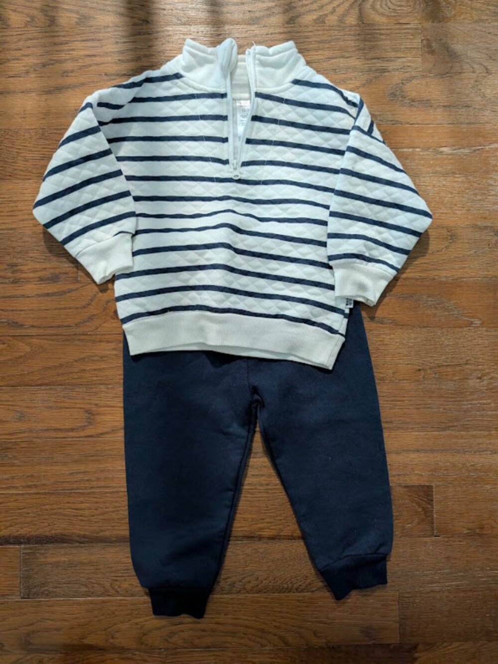 Sweater Outfit for Boys Half Zip 12-18M